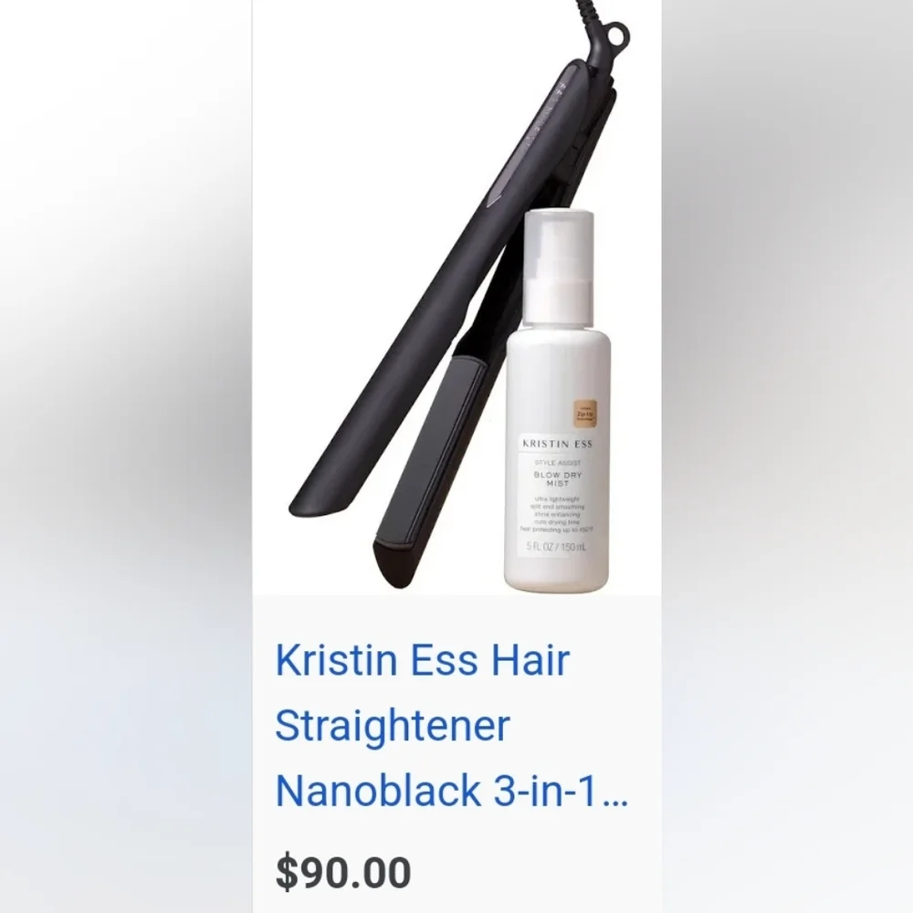 Kristin Ess Flat Iron Straightener.